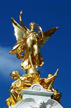 Winged Victory, Victoria Memorial, London