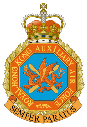 Badge of the Royal Hong Kong Auxiliary Air Force.svg