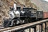 Denver & Rio Grande Western Railroad Locomotive No. 278 and Tender