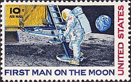 First Man on Moon 1969 Issue-10c