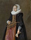 Frans Hals - Portrait of Aletta Hanemans - Mauritshuis 460