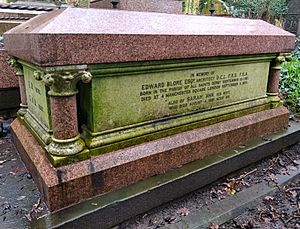 Grave of Edward Blore in Highgate Cemetery