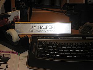 Jim Halperts desk (3818393744).jpg