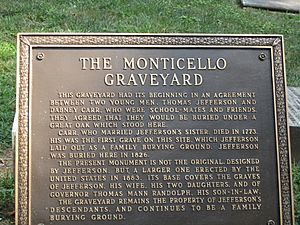 Monticello Graveyard historical marker IMG 4203