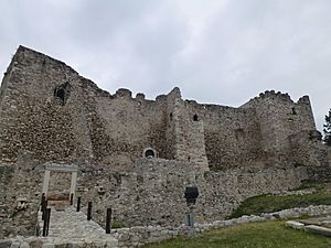 Patras' castle from up close