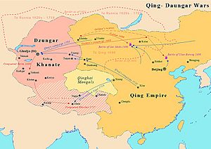 Qing Dzungar wars