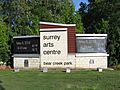 Surrey Arts Centre (street sign)