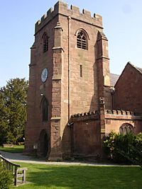 Tower of St Mary's Church, Overton-on-Dee