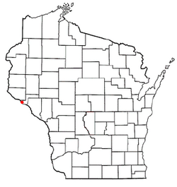 Location of Stockholm, Wisconsin