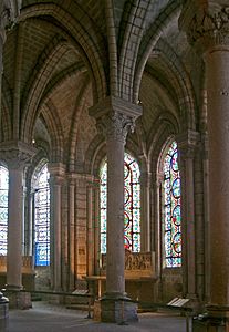 Basilica Saint Denis ambulatory