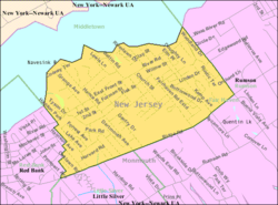 Census Bureau map of Fair Haven, New Jersey