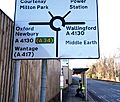 Didcot Road Sign