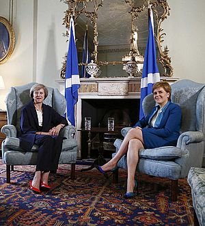 First Minister meets the Prime Minister at Bute House (cropped)