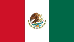 Flag of Mexico (reverse)