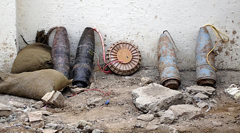 IED Baghdad from munitions