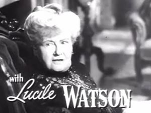Lucile Watson in My Forbidden Past trailer