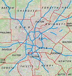 Kedron, Georgia is located in Metro Atlanta