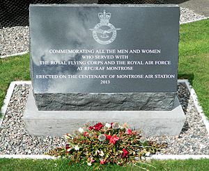 Montrose Air Station Heritage Centre Memorial Stone