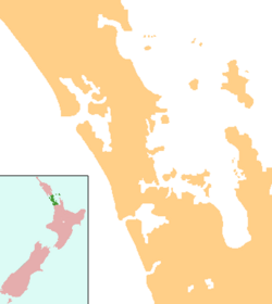 Helensville is located in New Zealand Auckland