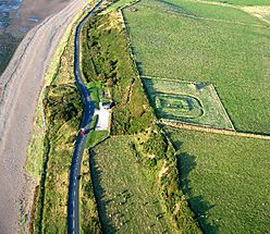 Roman Milefortlet and Saltpans of Crosscanonby, Solway Coast, Cumbria - geograph.org.uk - 53621.jpg