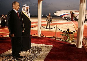 Vladimir Putin in Saudi Arabia 11-12 February 2007-1