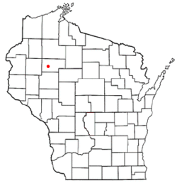 Location of Stubbs, Wisconsin