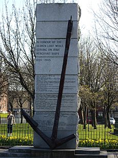 WW2 merchant-seamen memorial