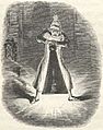 A Christmas Carol - Scrooge Extinguishes the First of the Three Spirits