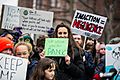 Activist Alienor Rougeot-Fridays for future;march 15-2019;Photographer Dina Dong