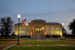 The Covington County Courthouse in Andalusia