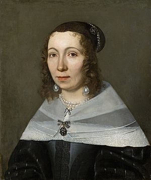 Painted portrait of Maria Sibylla Merian