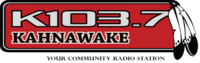 CKRK 103.7Kahnawake logo.png