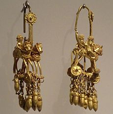 Colchis riders pendants - pair