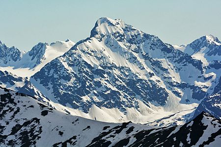 Eagle Peak. Chugach State Park, Chugach Mountains, Alaska (27829537851)