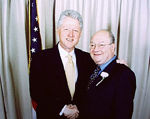 Gary Ackerman and Bill Clinton