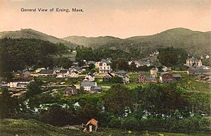 General View of Erving, MA