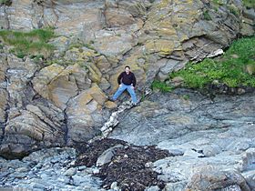 Iapetus Suture - Niarbyl Fault - Isle of Man - kingsley - 23-JUN-09
