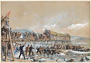 Landing of the Atlantic Cable of 1866, Heart's Content, Newfoundland