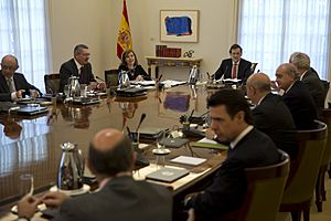 Reunión extraordinaria del Consejo de Ministros de España el 3 de junio de 2014