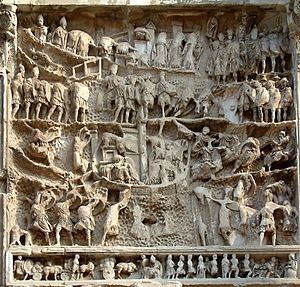Septimius arch - relief