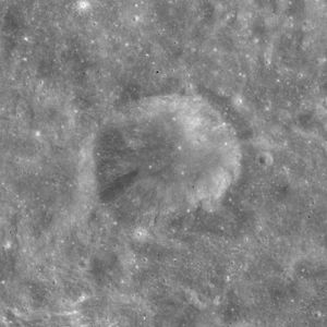 Somerville crater AS15-M-2250