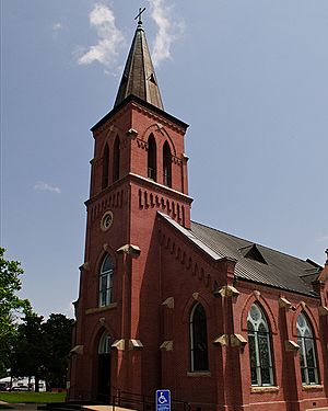 St. Mary Catholic Church in High Hill, Texas
