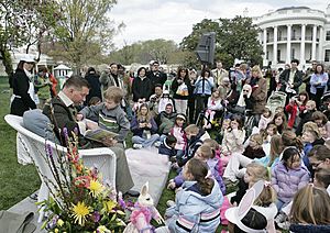 Stephen Baldwin at the White House Easter Egg Roll