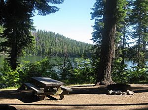 Suttle Lake, Blue Bay Campground, USFS