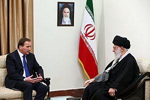 Swedish PM Stefan Löfven meeting Iranian Supreme Leader Ali Khamenei 01