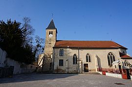 The church in Essey-lès-Nancy