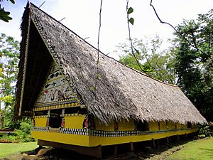 Bai er a Ngesechel a Cherechar in Belau National Museum, Koror, Palau (9720085543)