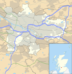 Queenslie is located in Glasgow council area