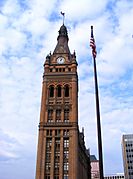 Milwaukee City Hall tower clock