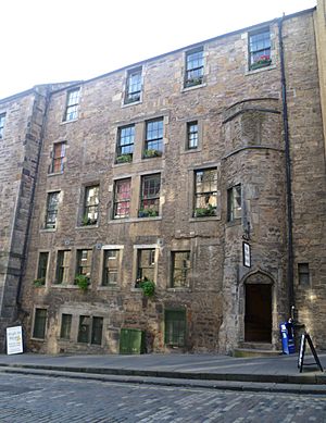 Regent Morton's House, Blackfriars Street Edinburgh